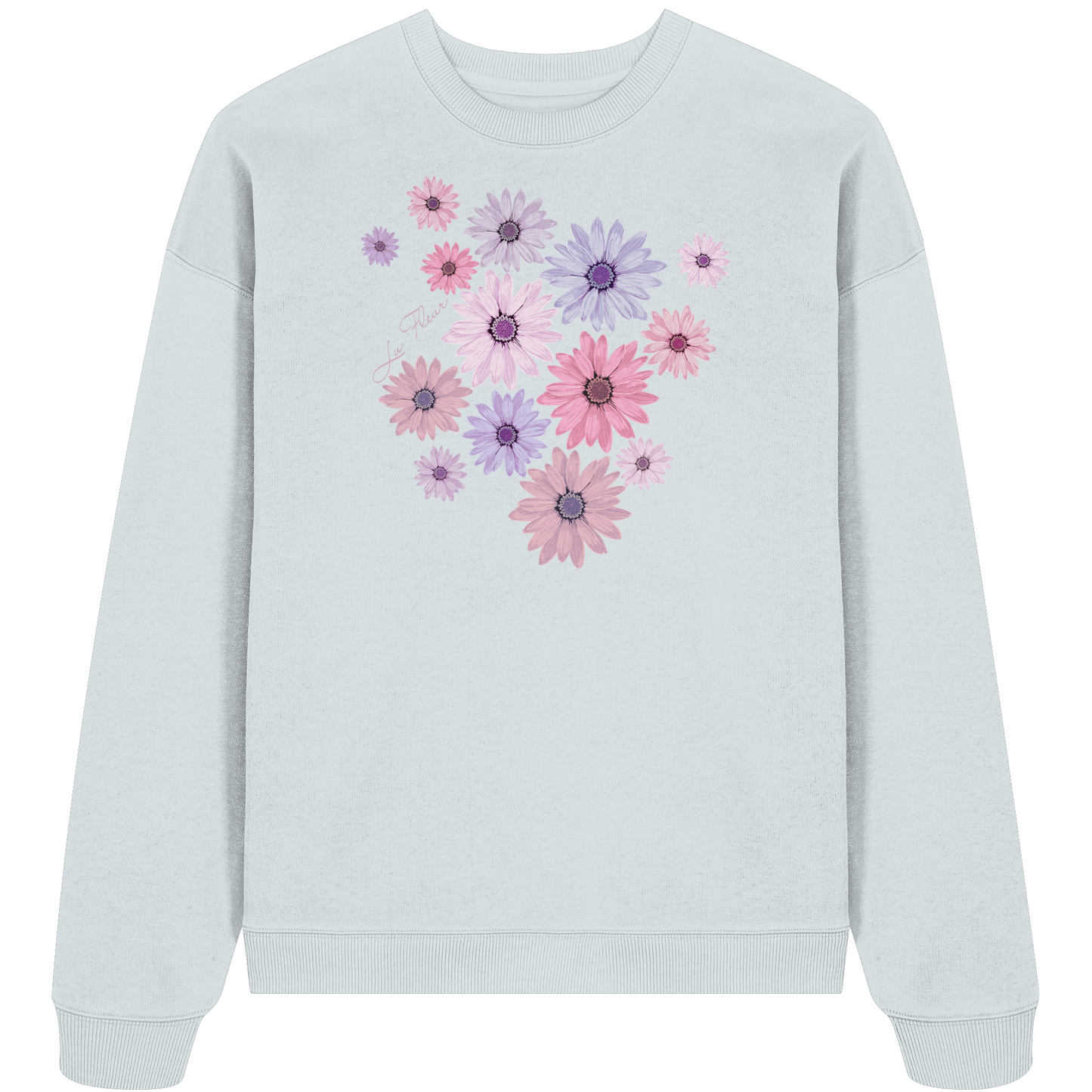 Full of Flowers - Organic Oversize Sweatshirt