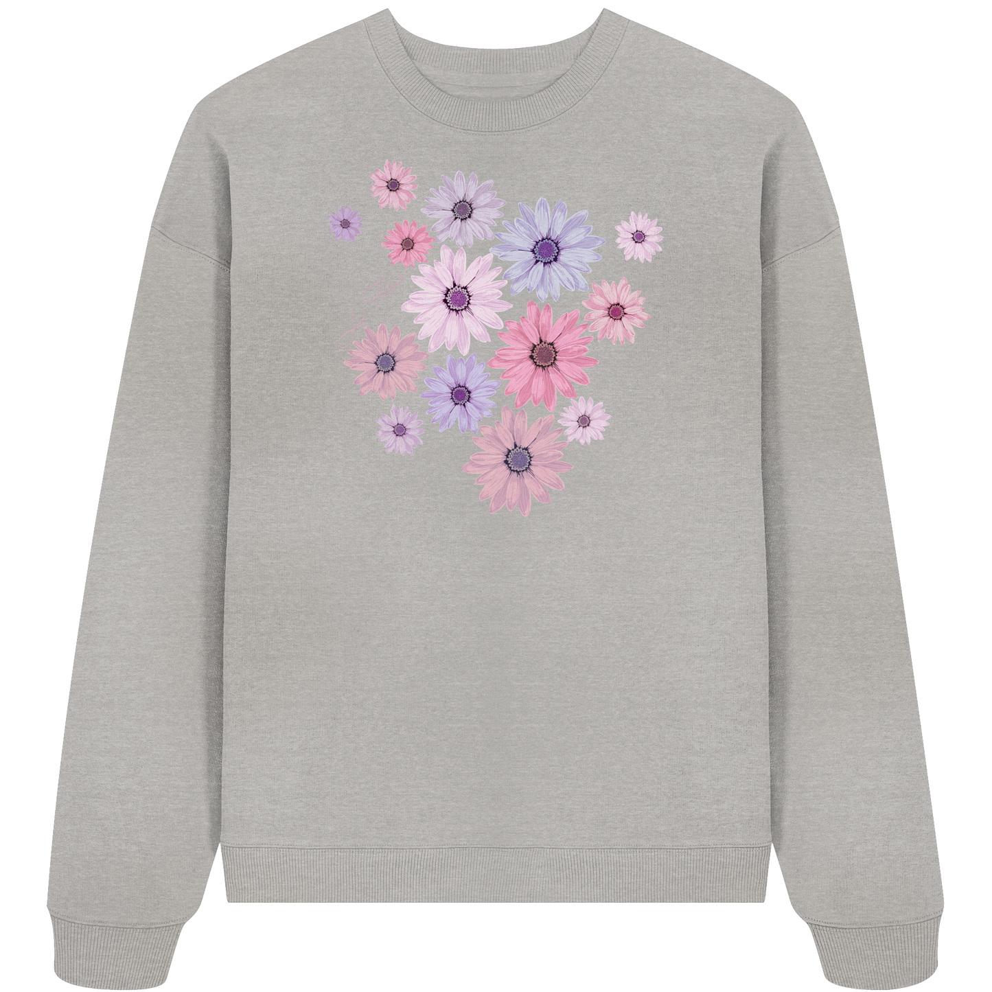 Full of Flowers - Organic Oversize Sweatshirt