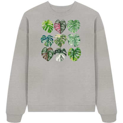 Full of Monstera - Organic Oversize Sweatshirt