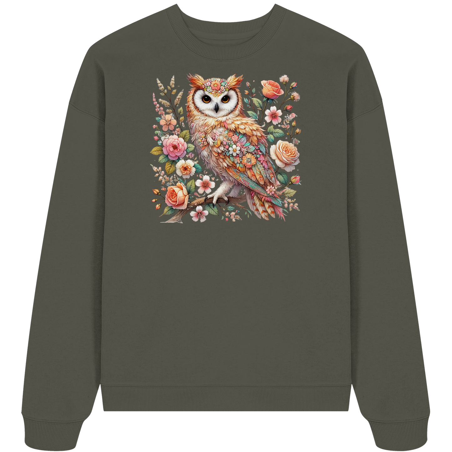 Ella Eule - Organic Oversize Sweatshirt