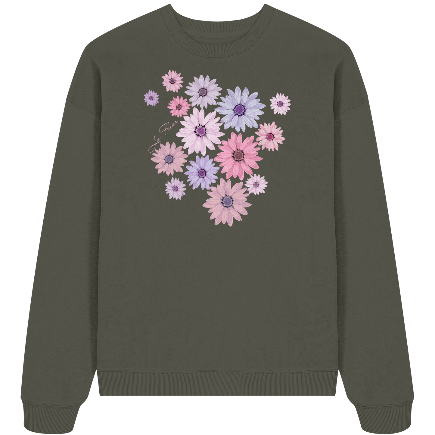 Full of Flowers - Organic Oversize Sweatshirt