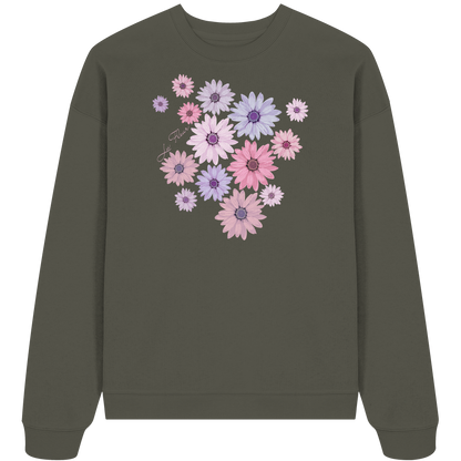 Full of Flowers - Organic Oversize Sweatshirt