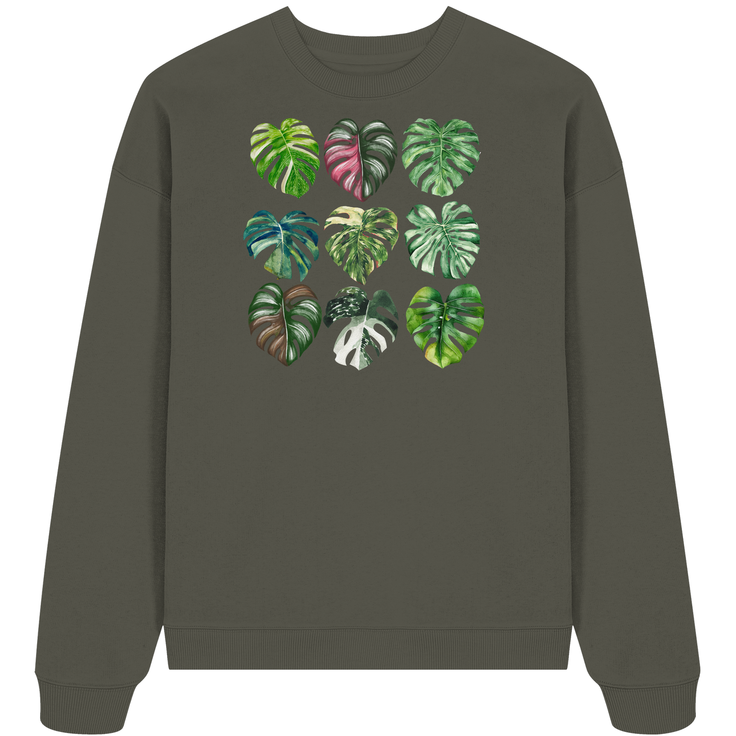 Full of Monstera - Organic Oversize Sweatshirt