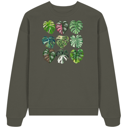 Full of Monstera - Organic Oversize Sweatshirt