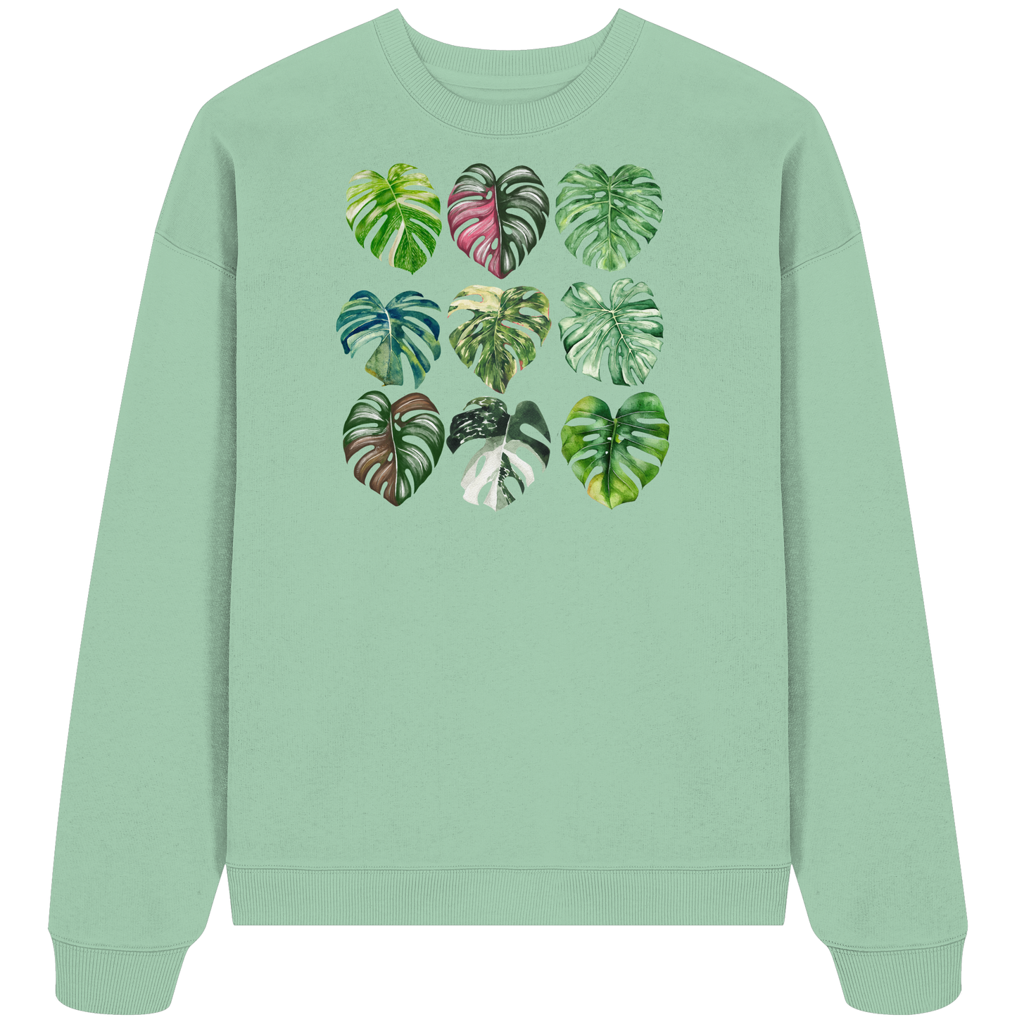 Full of Monstera - Organic Oversize Sweatshirt