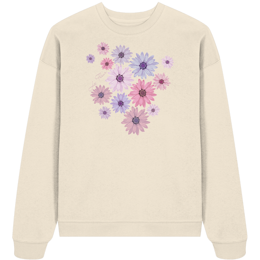 Full of Flowers - Organic Oversize Sweatshirt