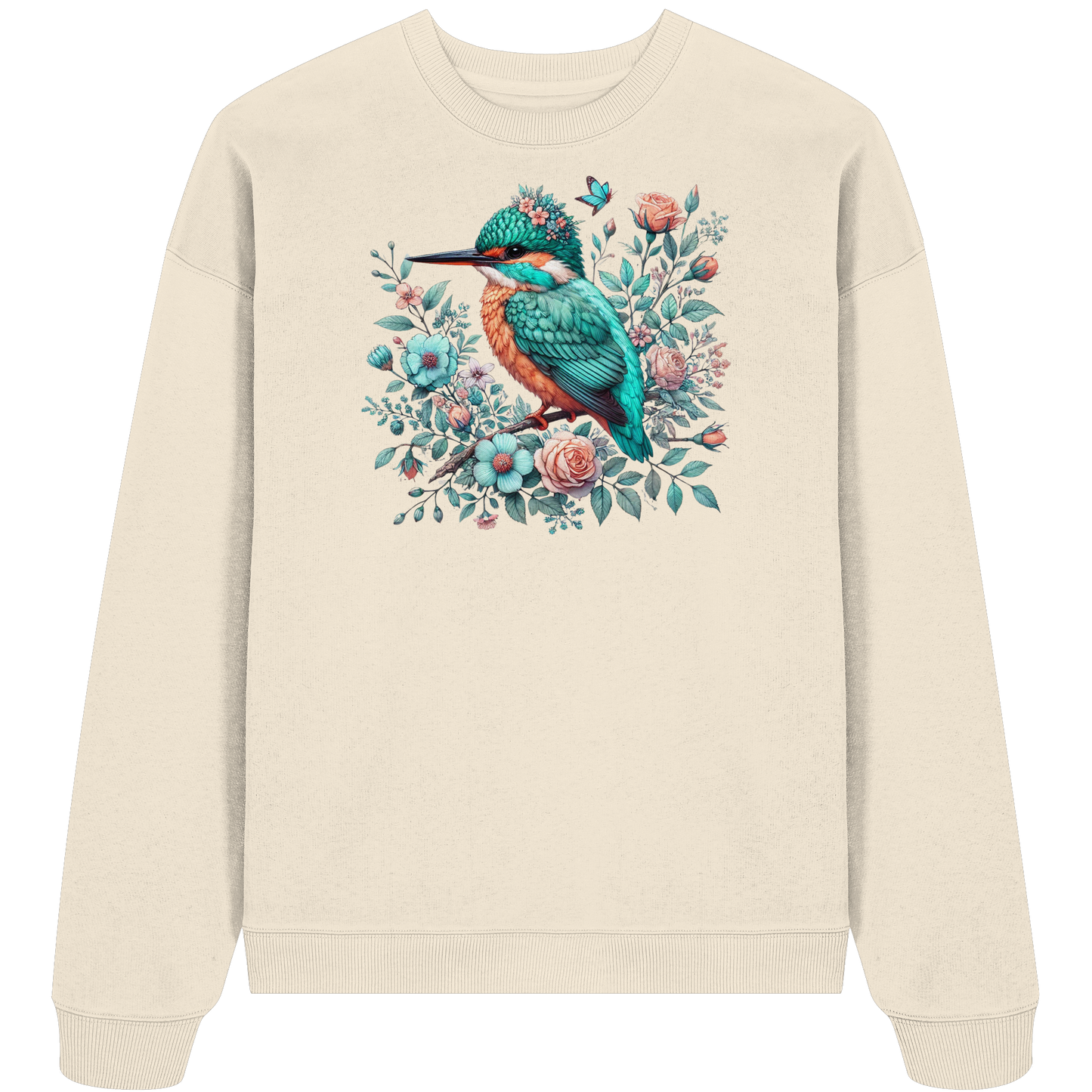 Eddie Eisvogel - Organic Oversize Sweatshirt