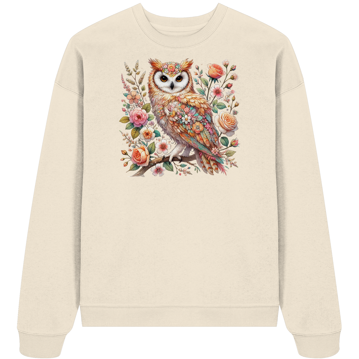 Ella Eule - Organic Oversize Sweatshirt