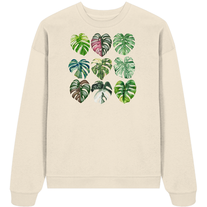Full of Monstera - Organic Oversize Sweatshirt