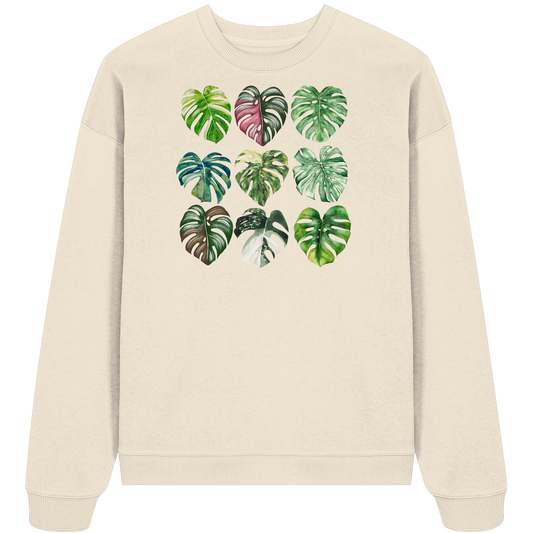Full of Monstera - Organic Oversize Sweatshirt