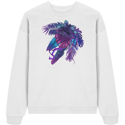 Purple Jungle - Organic Oversize Sweatshirt