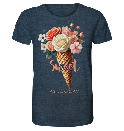 Sweet as Ice Cream - Peach - Organic Shirt