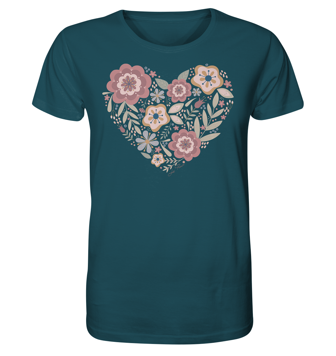 Blooming Heart - Organic Shirt