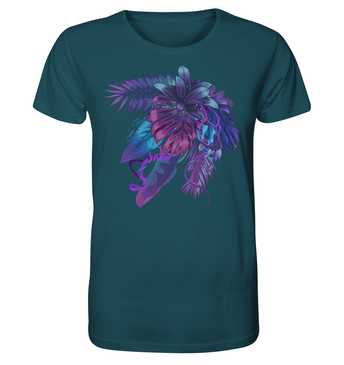 Purple Jungle - Organic Shirt